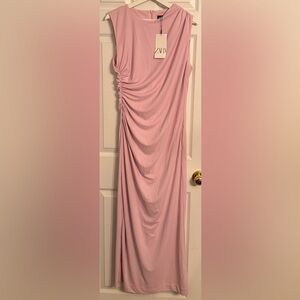 Zara Pink Sleeveless Dress